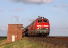 218 307 und 218 385 am 28.07.2012 an der ehemaligen Blockstelle Hindenburgdamm.