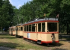 Am 29.07.2006 stehen Tw 701, 134 und 917 im Stumpfgleis Bürgerpark abgestellt.
