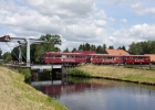 Auf der Kanalbrücke von Elisabethfehn.