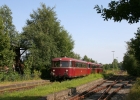 MRU 998 864, 998 874 und 798 823 am 15.07.07 im Bahnhof Uchte.